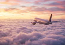 βοΈ How to Find Cheap Flights Easily Airplane Flying Above Clouds